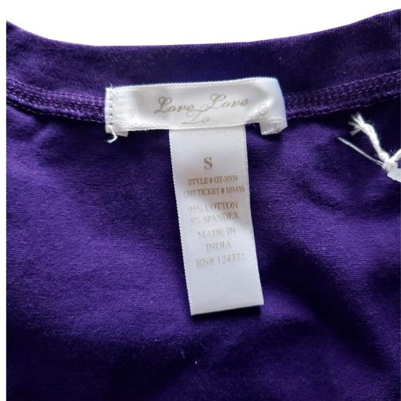 Love Fearless Purple T-shirt - Picture 3 of 6